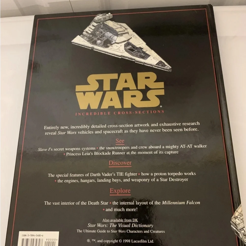 Star Wars incredible‎ cross- sections vehicles and spacecraft Guide